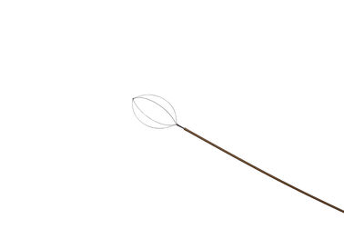 Medical Nitinol Stone Retrieval Basket Zero Tip Kink Resistant 55cm Extractor